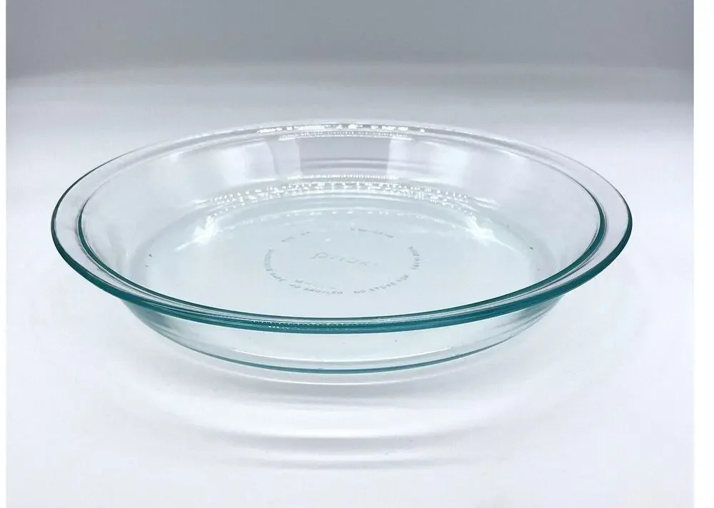 Vintage Pyrex 209 Clear Glass Pie Plate Baking Dish Pan 9